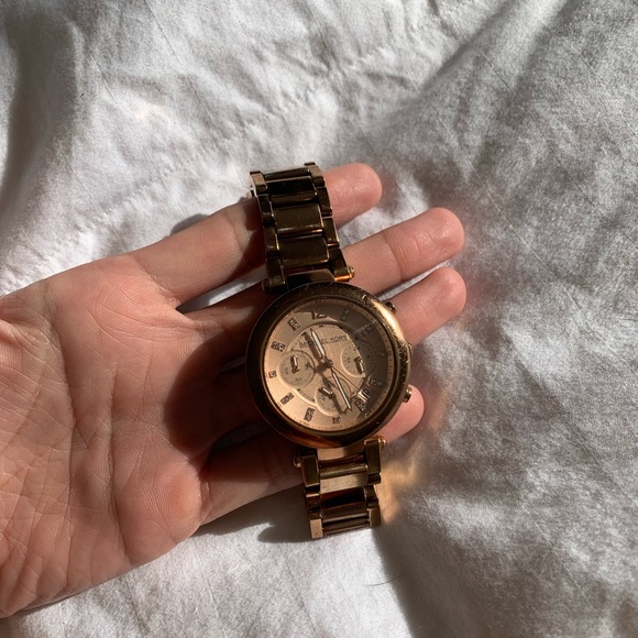 Rose Gold Michael Kors watch